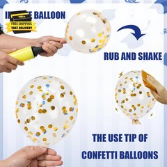 2026 Graduation Party Decorations, 68Pcs Graduation Balloons Blue and Gold Grad