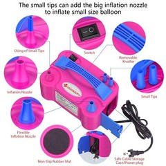 Pompa Para Inflar Globos Bomba Maquina Inflador de Globos Electrico 110V 600W