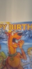 Scooby-Doo 5ftx3ft Happy Birthday Banner And Photography Back Drop