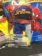 «Spiderman» Birthday Party Supplies, Balloons, Party Play Packs, Tattoos, Cards