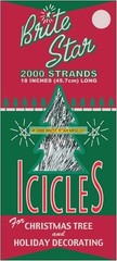 18in Tarnish-Proof Silver Tinsel – Stunning 2000 Strands for Every Celebration