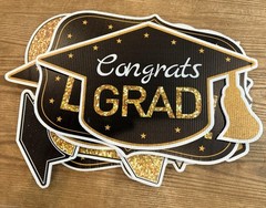 Set of 6 Graduation Signs 16″ – A0193