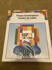3D Honeycomb HAPPY BIRTHDAY Kids Boy/Girl Party Centerpiece Table Decor Fun Lot