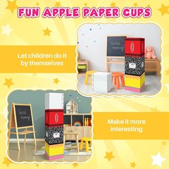4 Pcs Back to School Balloon Box Decoration Sets Include Pencil Crayon Notebook