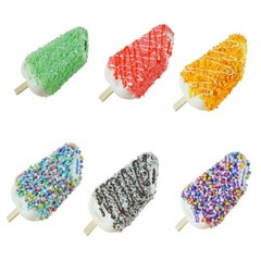 6 Pcs Artificial Ice Cream Fake Ice Cream Simulation Ice Cream Food Desserts Mod