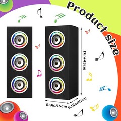 4 Pcs 80s 90s Party Decorations Hip Hop Party Favor 16.5 x 5.9 x 5.9 Inches L…