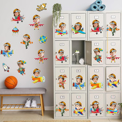 60Pcs Pilot Airplane Cutouts Aircraft Bulletin Board Decorations Adventure Trave
