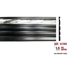 Automotive Authority Black Chrome Side Body Trim Molding for 1999-2006 Chevy