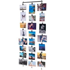 You Have Space WAJER Picture Hanging Kit with 24 Magnetic Clips for Pictures,…