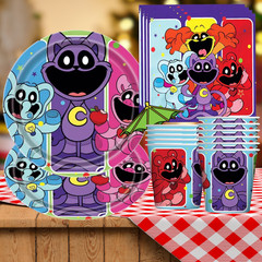 Smiling Plushy Tableware party supplies decoration balloons birthday centerpiece
