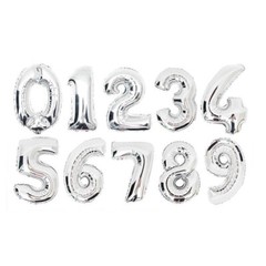 16 32 40 Inch Numbers Foil Balloons Party Decorations Special Colors and Styles