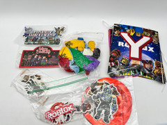 64 pieces- Roblox Birthday Decor- Banners/cake decor/hanging decor