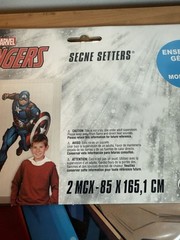 Marvel Avengers Scene Setter Backdrop Captain America & Black Panther (5 Ft) 2pc