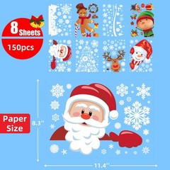 Christmas Decorations – Window Clings