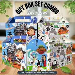 GHIBLI STUDIO Party Supplies happy birthday centerpiece decoration cup plate