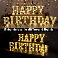 Light Up Letter, Marquee Sign, Letter Light Wedding, Birthday, Party, Home Decor