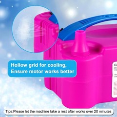 Balloon Pump Dual Nozzle 110V 600W for Party