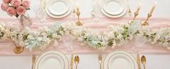 Cherry Blossom Garland Artificial Cherry Flower Vines 2 Pack Hanging Silk