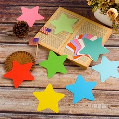360 PCS Assorted Color Paper Star CutOuts Shapes Accent DieCuts Craft Decor