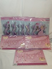 Barbie Birthday Party Decorations Lot 6 Centerpieces 3 Banners Dancing Princes