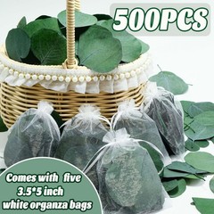 Dried Eucalyptus Leaves 500 Pcs 9oz 1.5-3″ Natural Decor – Wedding