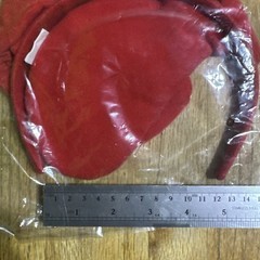 Vintage Scholastic Clifford The Big Red Dog Costume Ears Headband/Party Hat