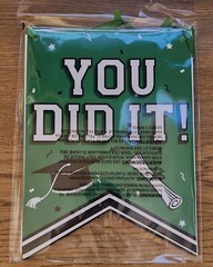 FREE Green Congrats Grad You Did It Graduation 15 Banner 2026 Any Year US New