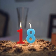 Beanlieve 10-Pieces Numeral Birthday Candles – Cake Colourful