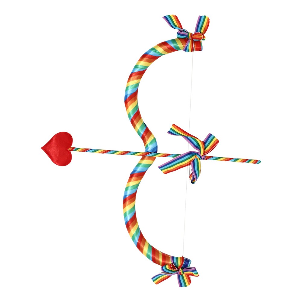 2Pcs Cosplay Set Performance Cupid Bow Arrow Valentine Day Birthday Party Props