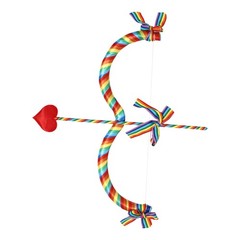 2Pcs Cosplay Set Performance Cupid Bow Arrow Valentine Day Birthday Party Props