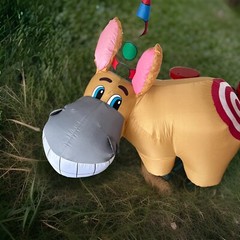 Gemmy Airblown Pin Tail On The Donkey 4ft Inflatable Replacement (Donkey Only)