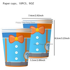 Happy Birthday Flag Banner Paper Tableware Latex Balloons Party Supplies Cake To