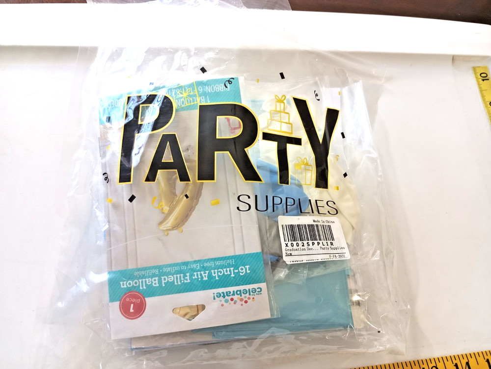 Party supply lot as seen