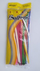 260 long balloons 100 Pack Twisting Animal Balloons Assorted Color Thickening…