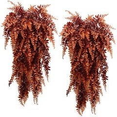 6pcs Artificial Hanging Fall 7.8 inches x x 32 inches, Orange