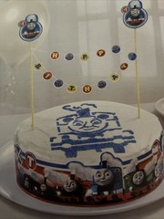 Thomas All Aboard Tank Engine Train Kids Birthday Party Dessert Decorating Kit