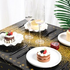 3 Pcs Happy Birthday Tablecloths Happy Birthday Party Decorations Plastic Tab…