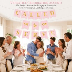 Called to Serve Banner Pink – Back to School Decorations, Map LDS Missionary …