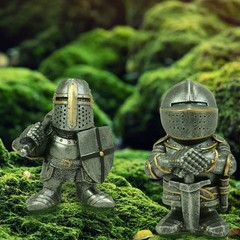 Symbolic Garden Protector Medieval Figurine Ornament Home Garden Decor