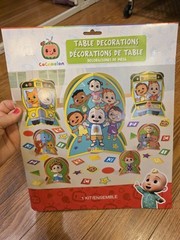 Cocomelon Birthday Party Supplies Custom Banner Candle Table Decorations NEW