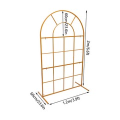 Practical Plant Stand Lightweight Wide Wedding Garden Arbor Bridal Party Decor