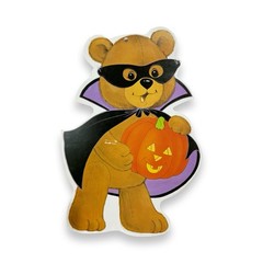 Eureka Halloween Party Lot DesignWare Tablecovers Garland Bear Die Cut Vintage