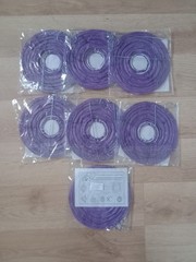 7 Pcs. Purple Chinese Paper Lanterns 6″ Round