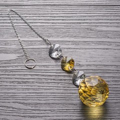 6Pcs/Set Crystal Ball Chandelier Drops Candlabras Wedding Decoration Party