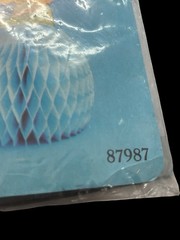 Vintage Eureka “Spring Showers” Honeycomb Tissue Centerpiece model 87987