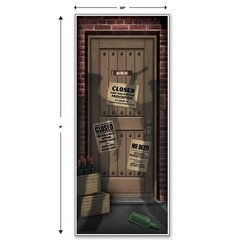 2Pack Speakeasy Door Cover, AllWeather Prohibition Era Hanging Decorations & …