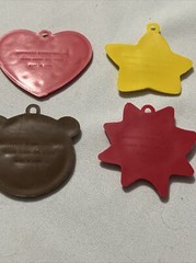 100 Heart Balloon Weights Hanging Decoration Gift Valentines Birthday Party NEW