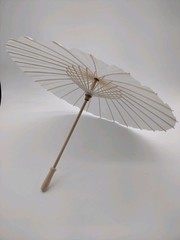 1pc White Oiled Paper Umbrellas Chinese Japanese 23.6 Wide Decoration 1pc