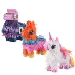 3Pcs Donkey Pinatas with Hanging Loop for Fiestas Mexican Cinco de Mayo Decor