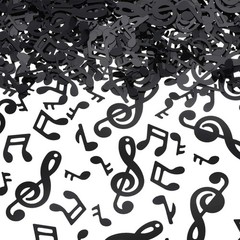 3000 Pcs Elegant Music Notes Confetti for Celebrations: Birthday & Graduation